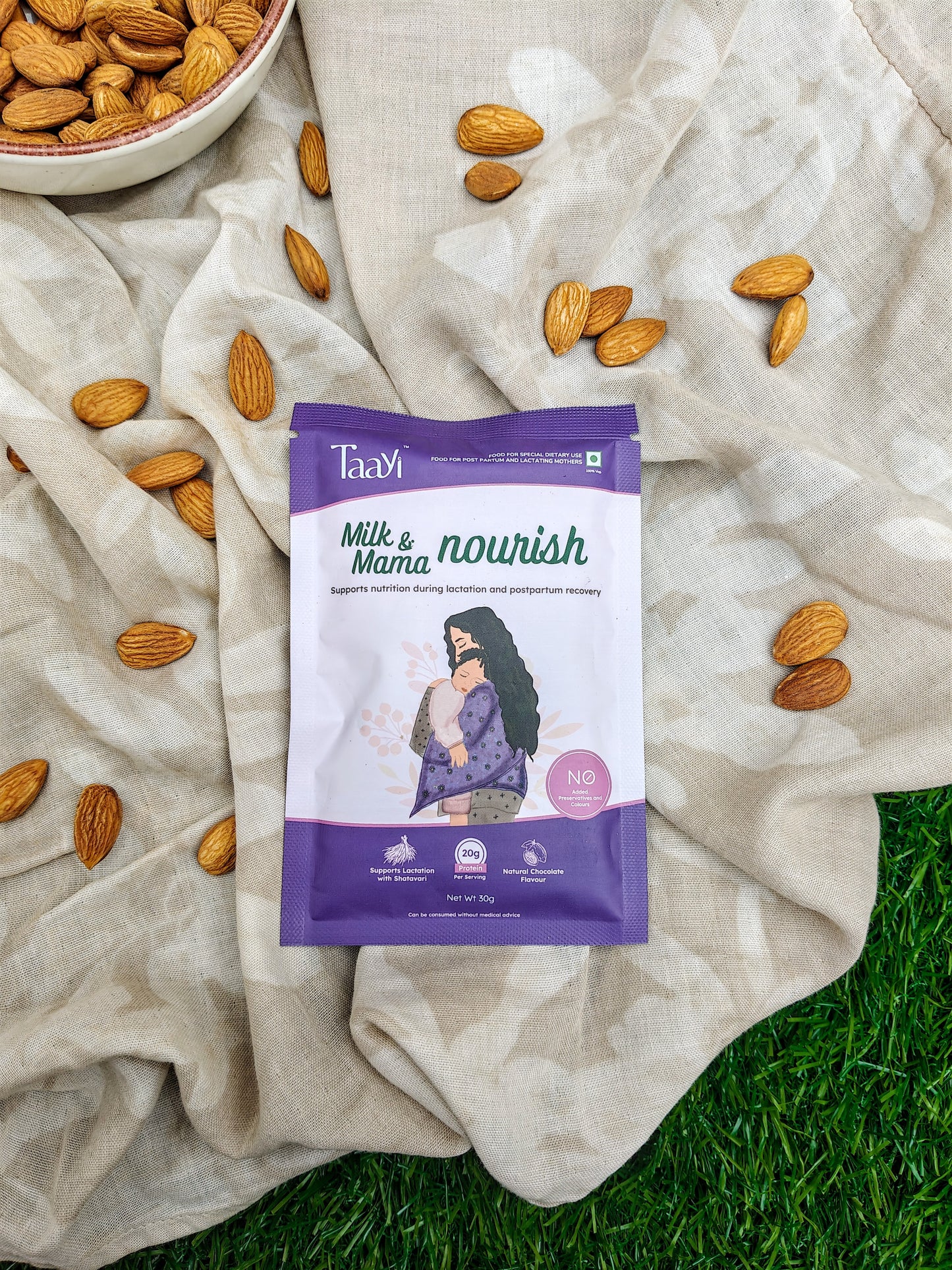 Milk & Mama Nourish - Protein and herbs for lactation support and recovery in Postpartum