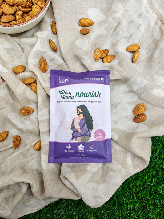 Milk & Mama Nourish - Protein and herbs for lactation support and recovery in Postpartum